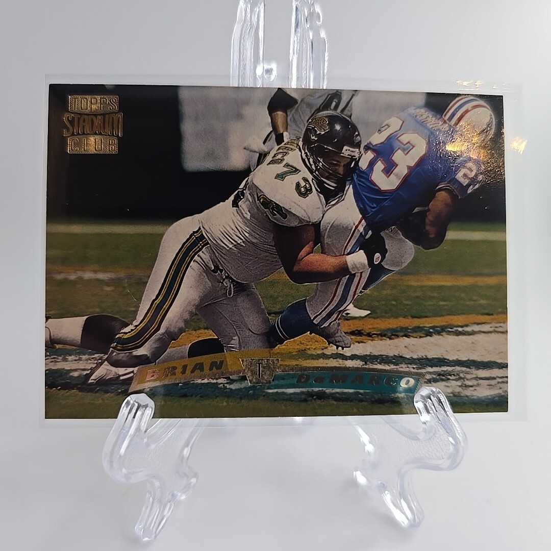 1996 Topps Stadium Club #216 Brian DeMarco Jacksonville Jaguars | eBay