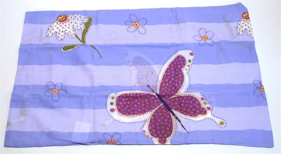 Butterfly Frolic (4) Pc Sheet Set ~ Purple Multi ~ Full 11" Pocket **NEW** - Image 2 of 2