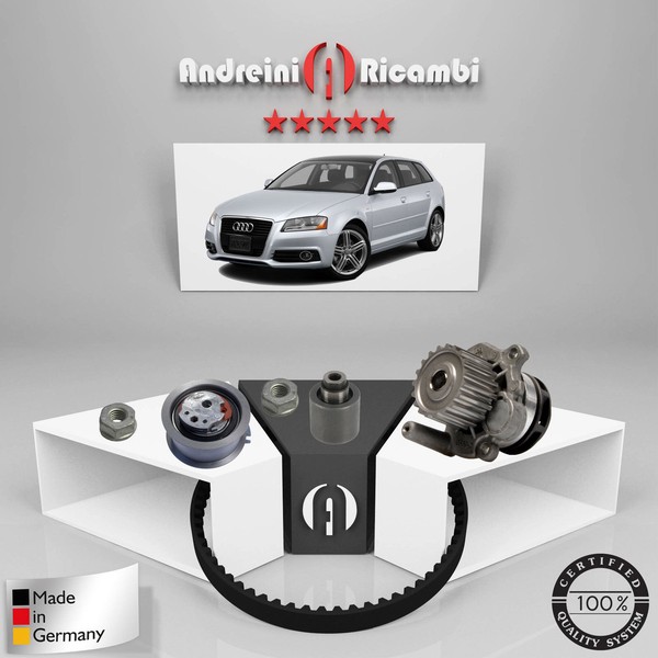 Set Vertrieb+Wasserpumpe Audi A3 Ii 2.0 Tdi 103KW 140CV 2005->-image
