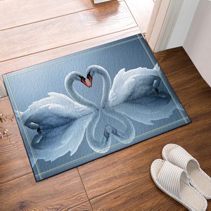Door Mat Bathroom Rug Bedtoom Carpet Bath Mats Rug Non Slip White