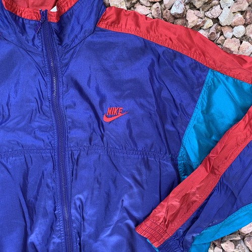 90s Nike Grey Tag Windbreaker Jacket 