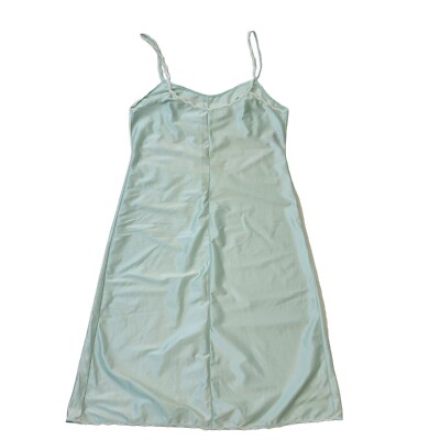 rhode pink and green dress Lime Green Slip Dress main image 1