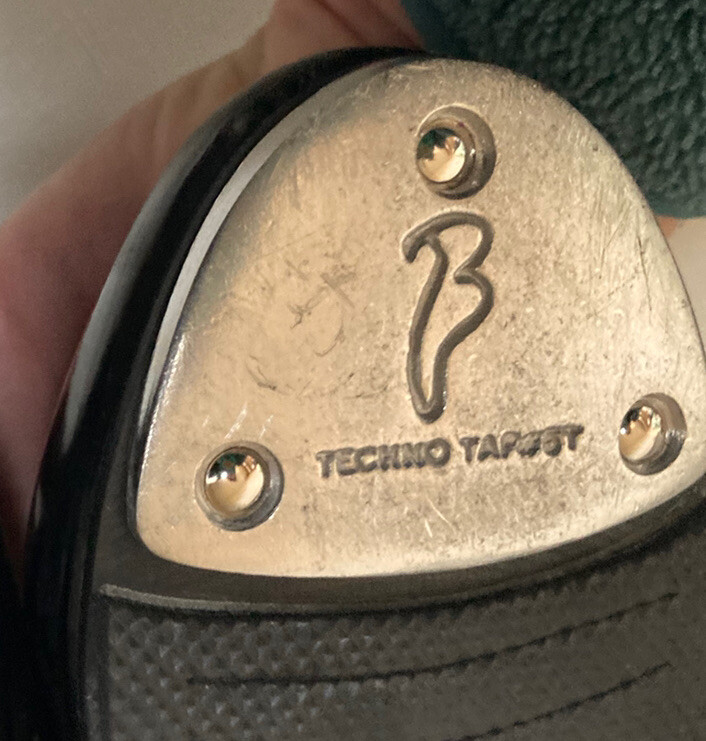 Bloch Techno Tap Shoes Girls 11.5 Black Split Sole Elastic Band Side Snap New