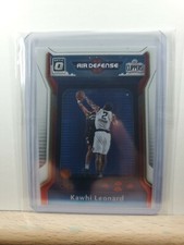 2020-2021 Donruss Optic Basketball Kawhi Leonard Air Defense card # 4