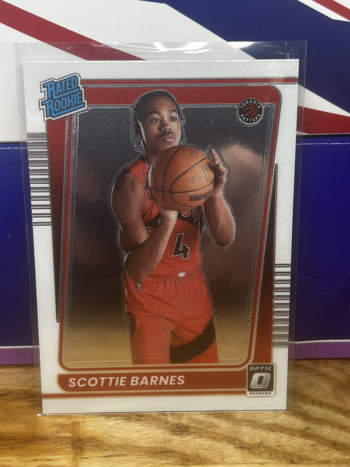 2021-22 Panini Donruss Optic - Rated Rookie #186 Scottie Barnes (RC)