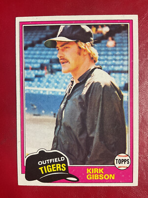 Kirk Gibson Jack Morris rookies inserts & more '' YOU PICK'' Tigers Dodgers Twins
