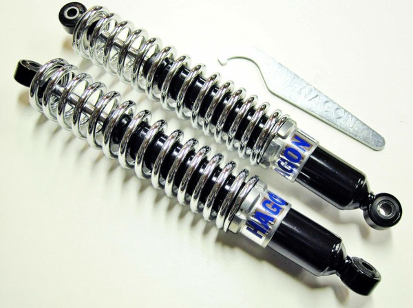 Neu Originalverpackt Hagon Twin Shocks Triumph T120 TR6 T140 TR7 Bonneville-image