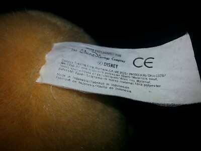 Pluto Dog Brown Black White Green Collar Walt Disney World Plush