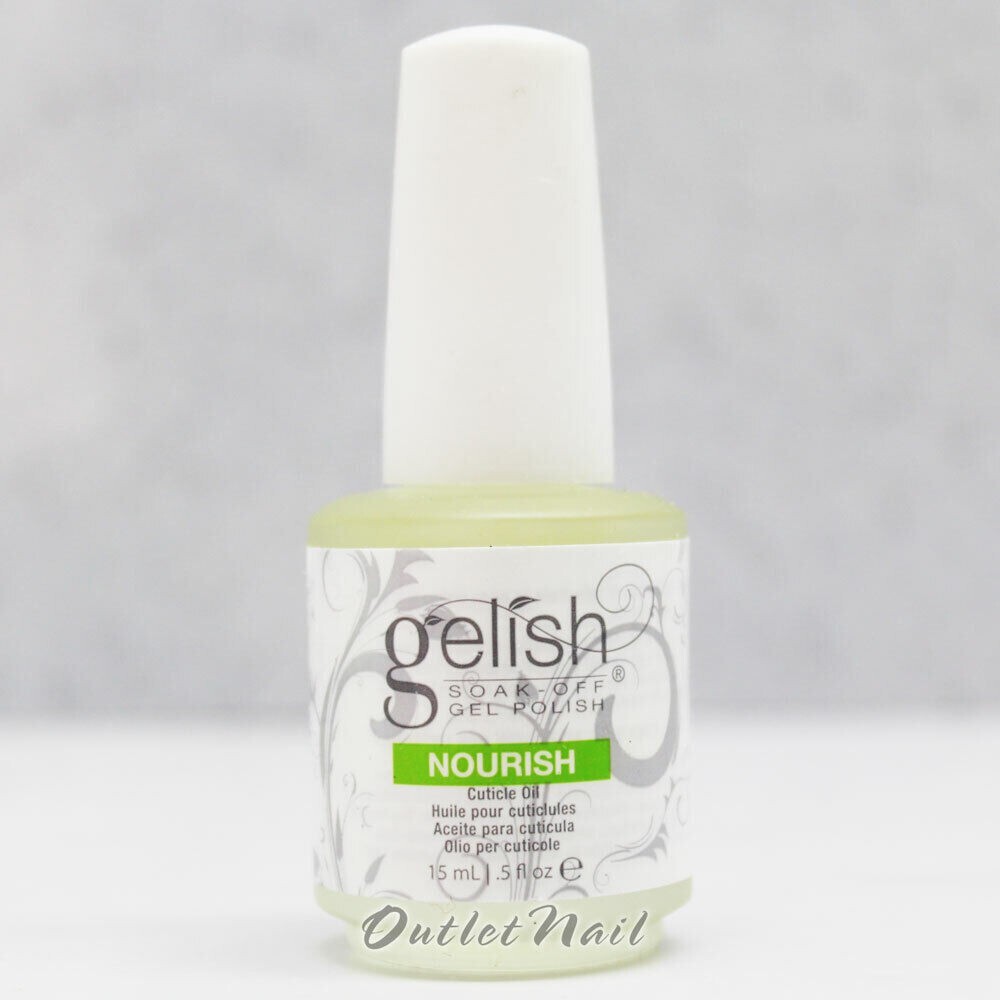 Gelish Harmony Nourish Cuticle Oil Nail Prep 0.5oz / 15ml Item 01207