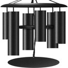 Litu Windchimes Outdoors 32 Inches Deep Tone Metal Wind Chimes with 6 Thickened