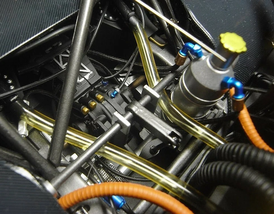 Coche de carreras Corvette Chevrolet55Chevy571963StingRay18Hot Rod 1:12 gran escala GMP 1972 Foto 3 de 4