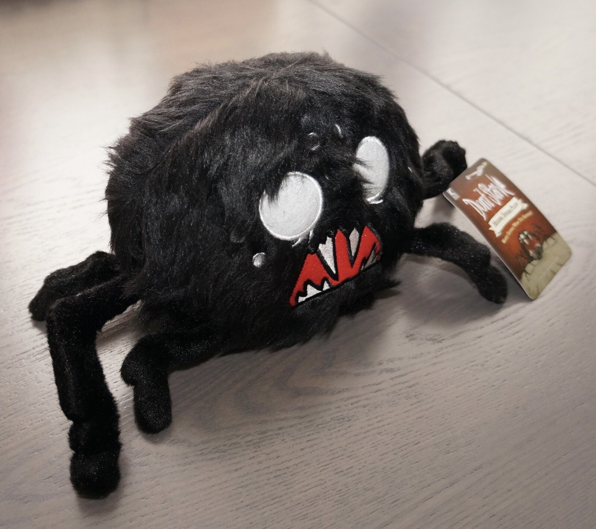 Don't Starve Together | Black Hissing Spider Plush Plushie With