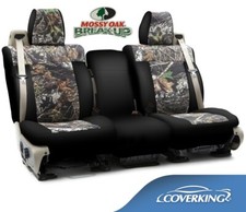 New Mossy Oak Break-up Camo Camouflage Seat Covers With Black Sides 5102001-19 New Mossy Oak Break-up Camo Camouflage Seat Covers With Black Sides 5102001-19