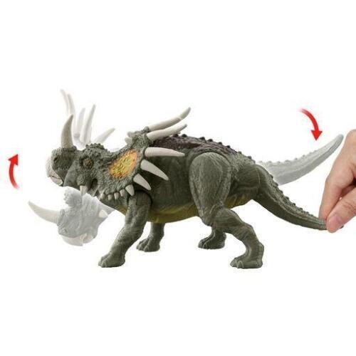 "Figura de dinosaurio Jurassic World Dino Escape Styracosaurus es de 7" - Imagen 3 de 3