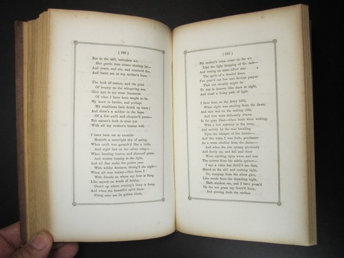 Poems Sacred Passionate and Humorous Nathaniel Parker Willis 1848 Pre Civil War - Picture 11 of 12