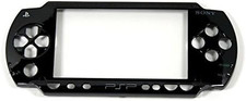 Black Faceplate Front Cover Case for PSP 1001 PSP 1000 Replacement Shell