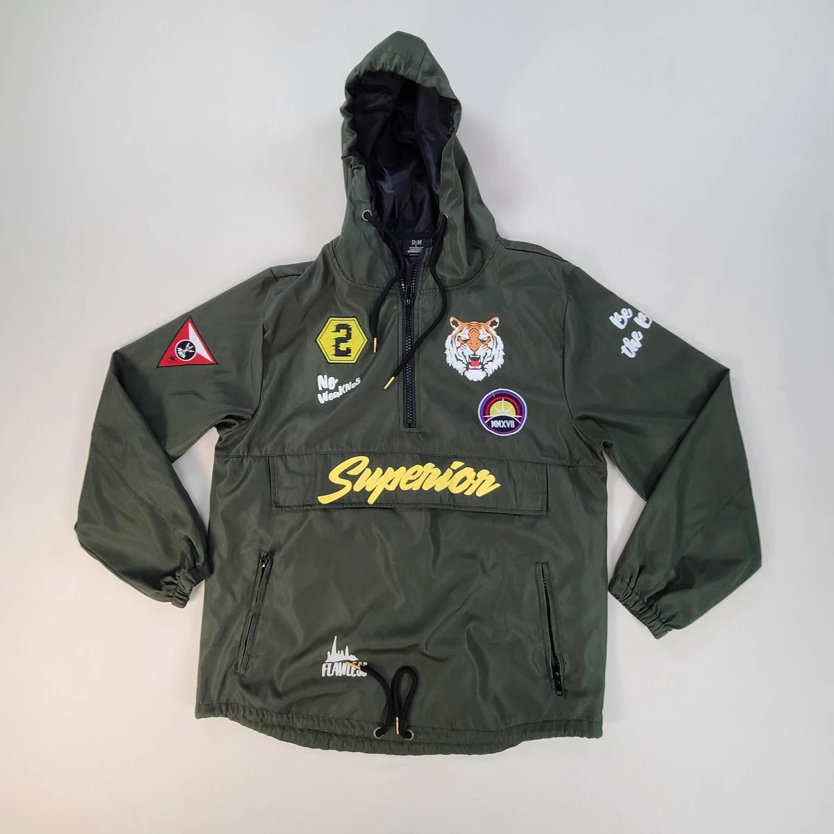 Pullover top track jacket