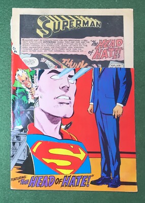 Action Comics #362 DC Comics Silver Age Superman stripped readers copy