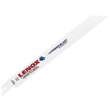 (5) Lenox 818R 8" 18-TPI Lazer Reciprocating Saw Blade (20578) 8 inch Blades