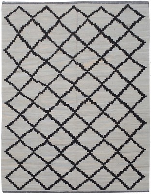 Handmade Afghan Chobi Kilim Kilm Wool Area Rug By Afghan Artisan 10.14 x 6.8 Ft