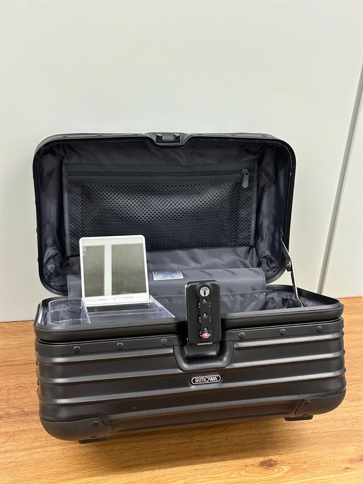 Rimowa Topas Stealth Beauty Case Full Set schwarz Schminkkoffer (pre-LVMH) NEU - Bild 4 von 4