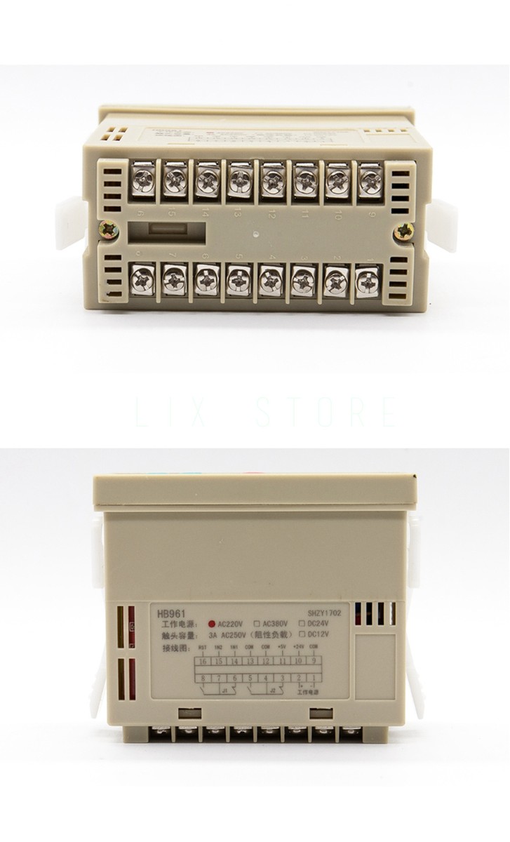 HB961 6 Bit Electronic Counter Digital Display Reversible