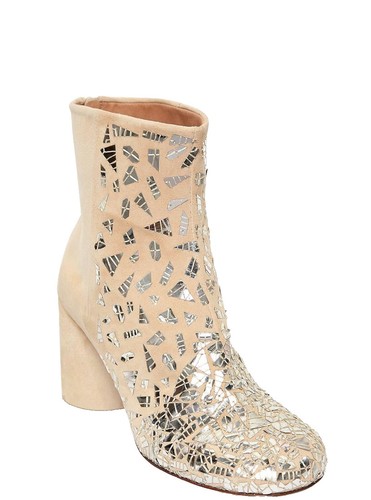 MM6 Maison Margiela Suede Ankle Zip Boots Women's 38 US 8 | eBay