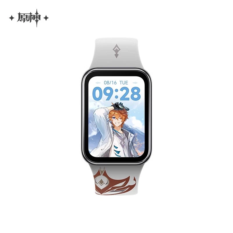 Relojes GPS Oficial Xiaomi Smart Band 8 Pro Genshin Impact Tartaglia Tema NFC Foto 2 de 4