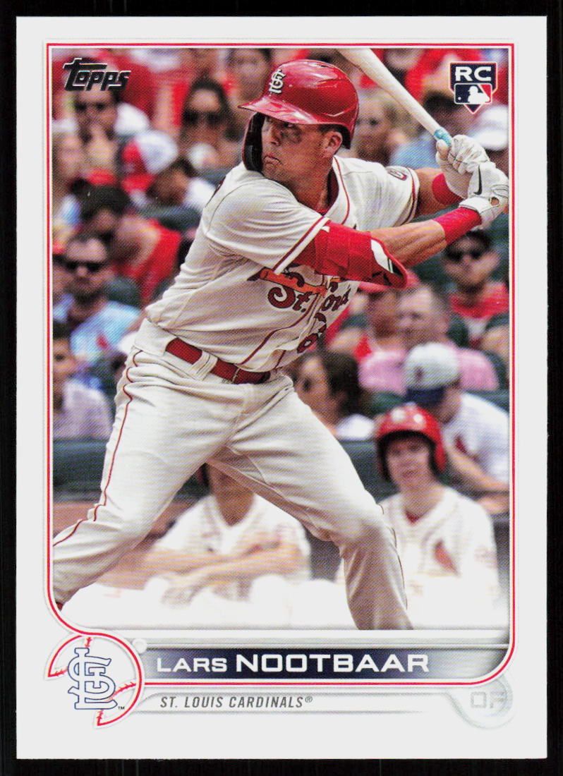 2022 TOPPS Lars Nootbaar #58 Baseball Rookie St. Louis Cardinals RC