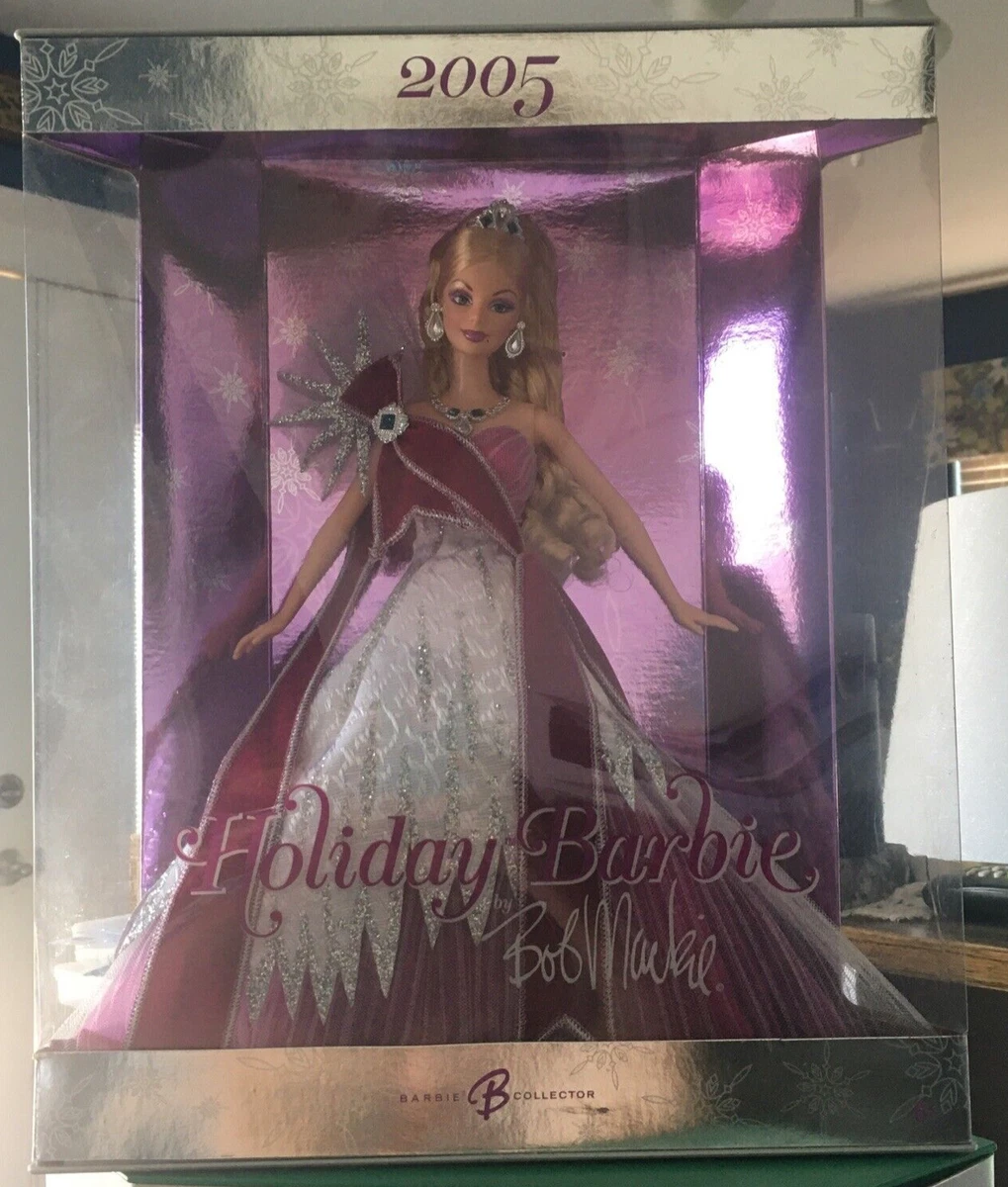 2005 Happy Holidays Special Edition Bob Mackie Christmas Barbie eBay