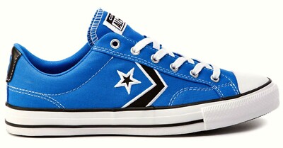 Converse 164401C ONE STAR PLAYER OX TOT Canvas Schuhe Sneaker Boots 45 Blue Weiß