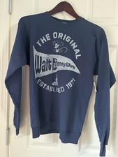 Disney Parks The Original Walt Disney World Navy Blue Crewneck Sweatshirt Small
