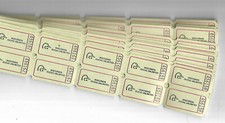 vintage lot 100 Double tickets wisconsin ducks unlimited scrapbooking raffles