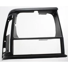 Fits Jeep Cherokee 1991-1995 Headlight Bezel Passenger Side Black/Paint to Match
