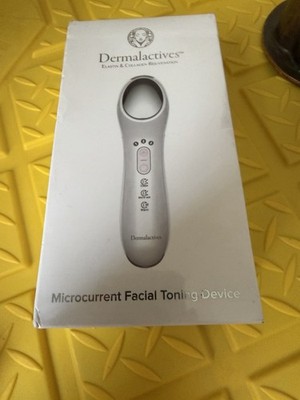 Dermalactives Elastin Collagen Rejuvenation Microcurrent Facial Toning Device