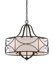 Designers Fountain 88684-ORB Avara 24"W 2 Light Chandelier - Bronze