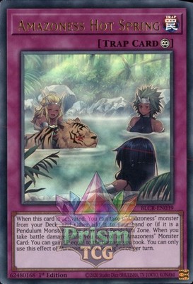 1. Auflage Amazoness Hot Spring Ultra Rare BLCR-DE039 Yugioh