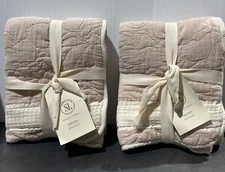 Southern Living Chelsea King Shams (2) Blush Color New With Tags 20x36