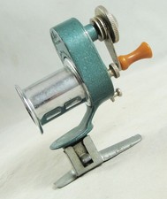 Unusual Old Vintage LOU MEYER FLO-LINE Fishing Reel - Pencil Sharpener Shape