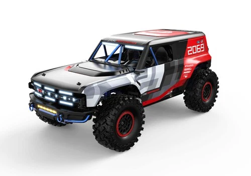 MJX Hyper Go H8P 1:8 RC Car Licensed Ford Bronco R Baja 1000 Standard Version