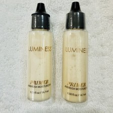 Luminess Air Primer Airbrush Moisturizer 0.50 oz 14.7 mL Lot of 2 New Sealed