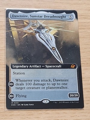 MTG Dawnsire, Sunstar Dreadnought - ENG - Non-Foil - Mythic- Edge of Eternities!