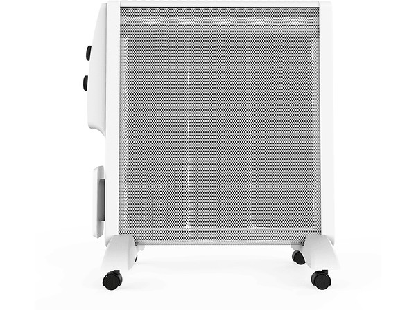 Radiador eléctrico - ok. ORNO 15221 ES, 1500 W, 2 potencias, Termostato, Ruedas