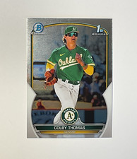 2023 Bowman Chrome Prospects Colby Thomas 1st bowman rookie card