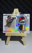 2023 Panini Flawless Baseball - Endy Rodriguez /10 2 Patches, SICK PATCH! (RC)