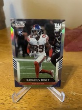 2021 Panini Chronicles #414 Kadarius Toney Score Update Rookies Silver
