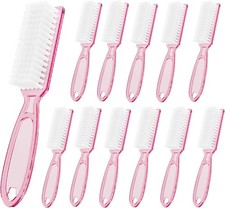12 Pcs Handle Grip Cleaning Brushes, Hand Fingernail Nail Scrub Manicure Brush
