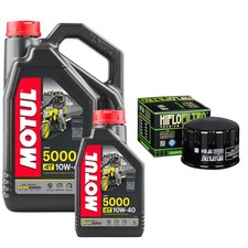 400 Satelis RS Motul 5000 10w40 5L Oil Filter Kit Peugeot 400 2012 8.00 per litre