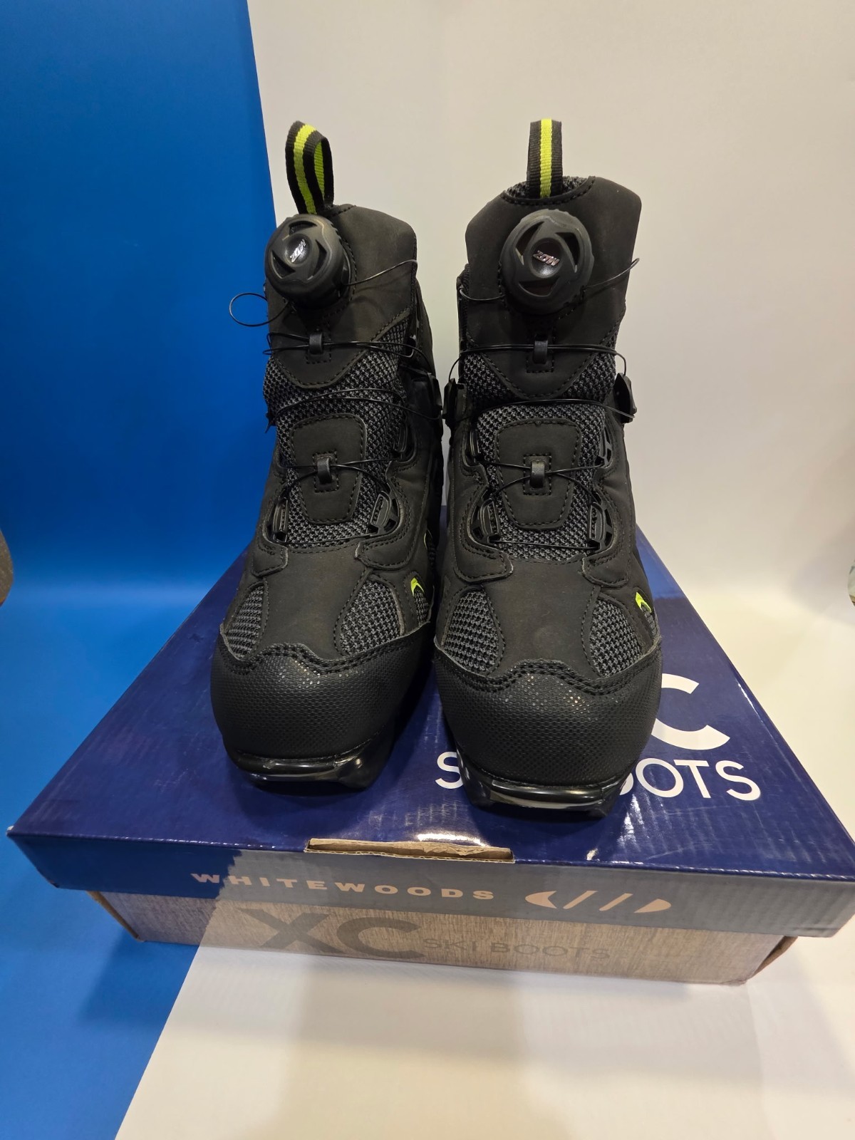 SALOMON Scarponi da sci di fondo Whitewoods 802 ATOP unisex NNN taglia 4 uomo 36 euro