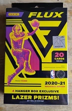 2020/21 Panini Flux Basketball Factory Sealed HANGER BOX-EXCLUSIVE LAZER PRIZMS!